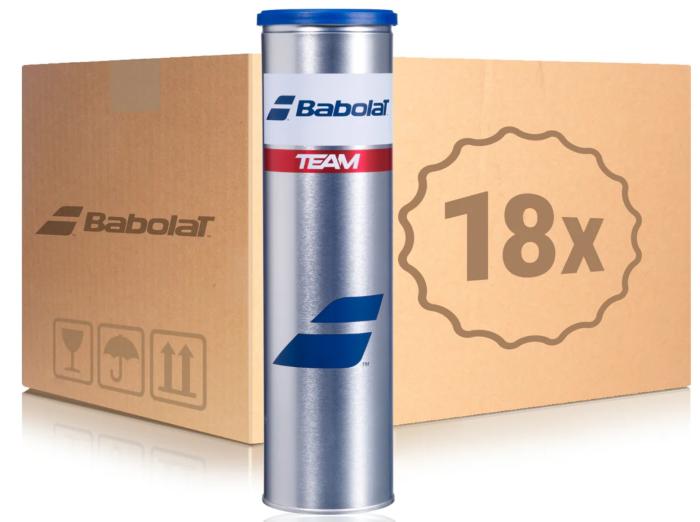 Babolat Team 4er - Karton 18x4er Dose
